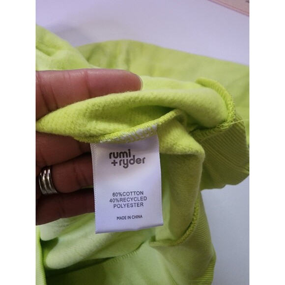 Rumi + Ryder Hoodie Boys XL (16-18) Wild Lime Kangaroo Pocket Stitch Fix - Picture 5 of 8